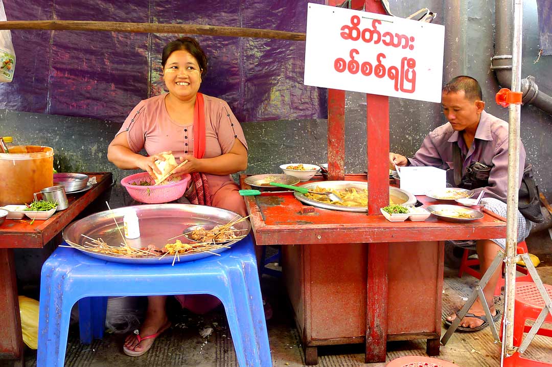 Yangon street food