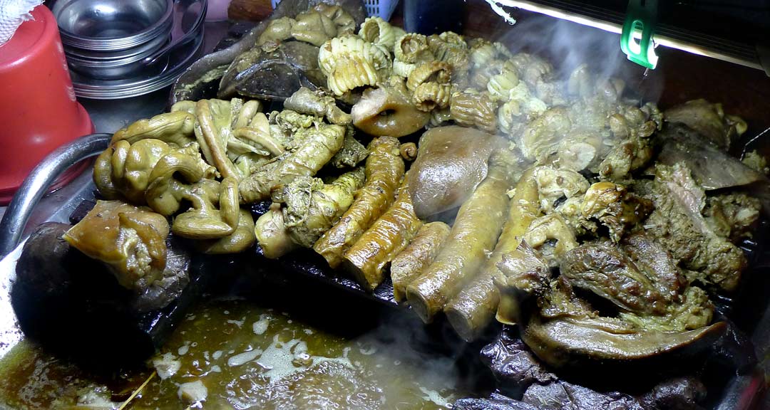 Anything but the squeal Yangon street food