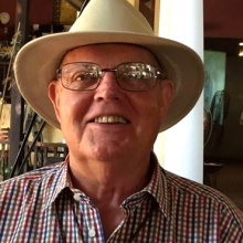 Peter Wilson, enjoying working his bucket list